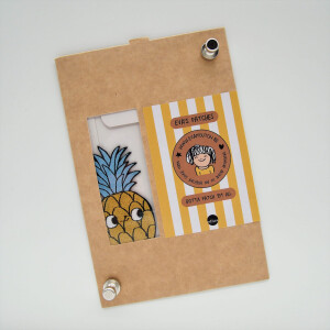 PATCH EMBROIDERED PINEAPPLE