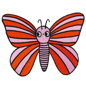 PATCH EMBROIDERED BUTTERFLY