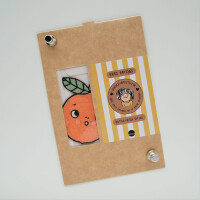 PATCH EMBROIDERED ORANGE