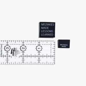 WOVEN LABEL MISTAKES MADE LESSONS LEARNED (6 pcs)