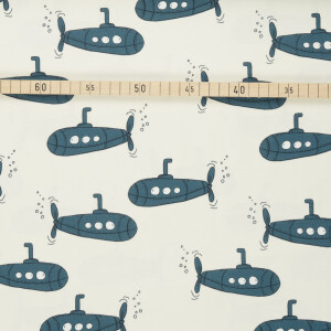 ORGANIC JERSEY SUBMARINE CREME