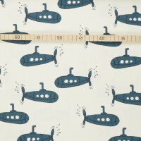 ORGANIC JERSEY SUBMARINE CREME