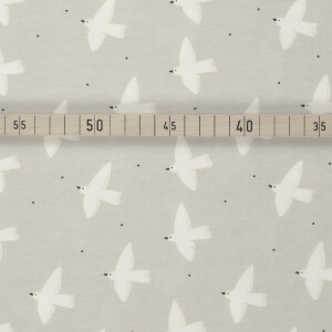 ORGANIC JERSEY DOVE BEIGE
