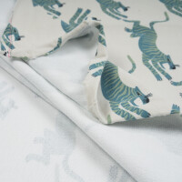 ORGANIC FRENCH TERRY TIGER BEIGE