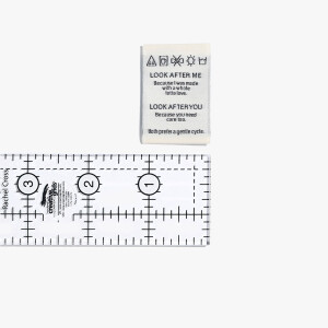 WOVEN LABEL LOOK AFTER ME, LOOK AFTER YOU (6 pcs)