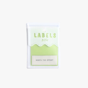WOVEN LABEL WORTH THE EFFORT (6 pcs)