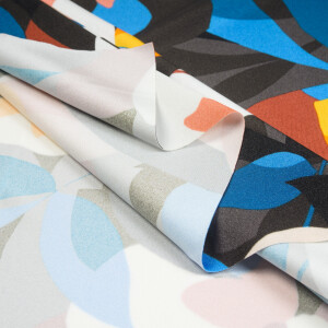 SPORT/BADE LYCRA ABSTRACT BLACK/ROYAL