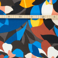 SPORT/BADE LYCRA ABSTRACT BLACK/ROYAL