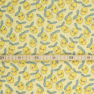 POPLIN LEMON YELLOW