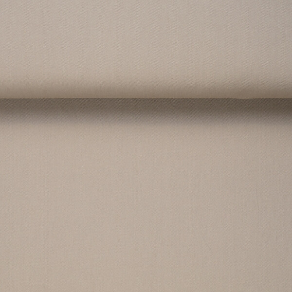 ORGANIC COTTON TWILL BASIC TAUPE