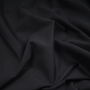 ORGANIC COTTON TWILL BASIC BLACK