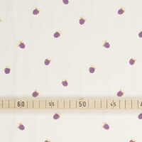 JERSEY FF BLACKBERRIES ECRU