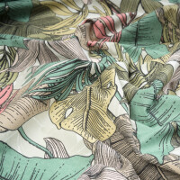 CANVAS SUMMER PALMS NATURAL