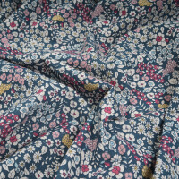 CANVAS SEA OF FLOWERS BLUE