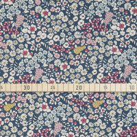 CANVAS SEA OF FLOWERS BLUE