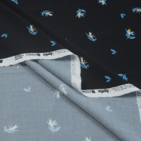 mind.70cm-ECOVERO BIRDS OF PARADISE BLACK