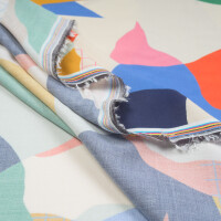 VISCOSE EIGHTIES PRINT 