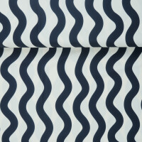 SPORT/SWIM LYCRA WAVES BLACK/WHITE