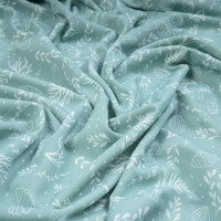 SPORT/BADE LYCRA TENDER FLOWERS SAGE