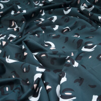 SPORT/BADE LYCRA ABSTRACT DOTS TEAL