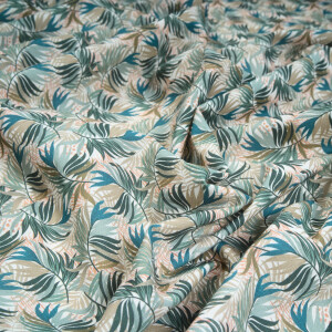 ORGANIC POPLIN PALM LEAVES