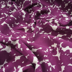 ECOVERO CREPE CLOUDY CHERRY