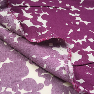 ECOVERO CREPE CLOUDY CHERRY