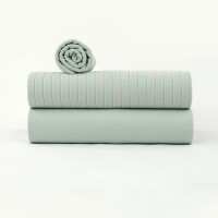 FRENCH TERRY LINES 2N MERCURY GREEN
