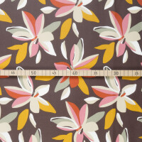 COATED POPLIN LILLY DARK BROWN