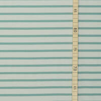 JERSEY BRETON STRIPES MINT/PACIFIC