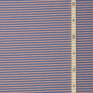 JERSEY MARITIM STRIPES  RED DESERT/INDIGO