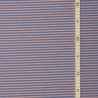 JERSEY MARITIM STRIPES  RED DESERT/INDIGO