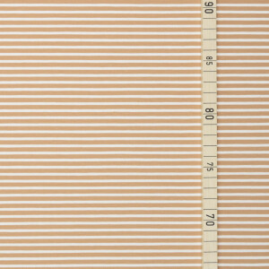 JERSEY MARITIM STRIPES CAMEL/ECRU