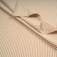 JERSEY MARITIM STRIPES CAMEL/ECRU