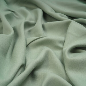 ECOVERO LEIA CREPE SOLID SAGE GREEN