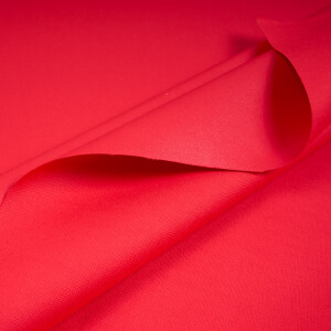 COATED CANVAS SOLID POPPY RED