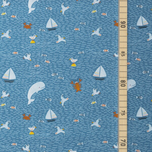 JERSEY MINI WHALE BLUE