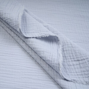 ORGANIC DOUBLE GAUZE BASIC ARCTIC BLUE