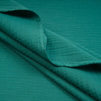 ORGANIC DOUBLE GAUZE BASIC EMERALD