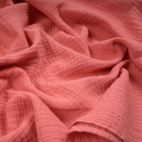 ORGANIC DOUBLE GAUZE BASIC WATERMELON