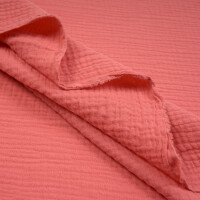 ORGANIC DOUBLE GAUZE BASIC WATERMELON