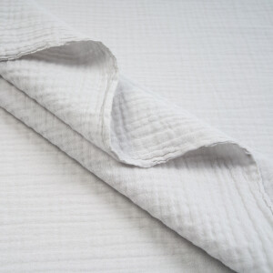 ORGANIC DOUBLE GAUZE BASIC DOLPHIN GREY