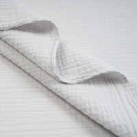 ORGANIC DOUBLE GAUZE BASIC DOLPHIN GREY