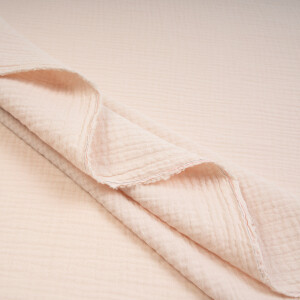 ORGANIC DOUBLE GAUZE BASIC OATMEAL BEIGE