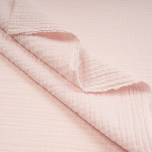 ORGANIC DOUBLE GAUZE BASIC PEARL BLUSH