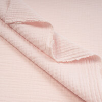 ORGANIC DOUBLE GAUZE BASIC PEARL BLUSH