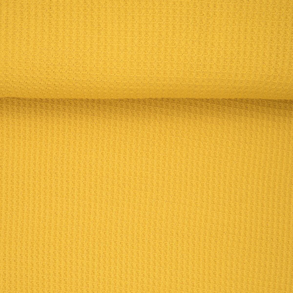 WAFFLE KNIT OCHER