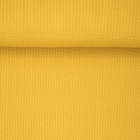 WAFFLE KNIT OCHER
