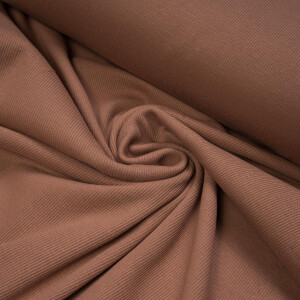 ORGANIC 2X2 RIBBING OLD ROSE