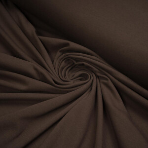 ORGANIC JERSEY BASIC MOCHA BROWN